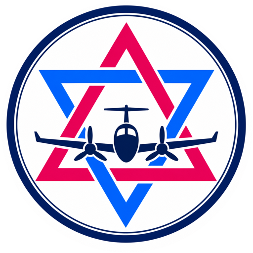 Flying Professor – Star of David logo